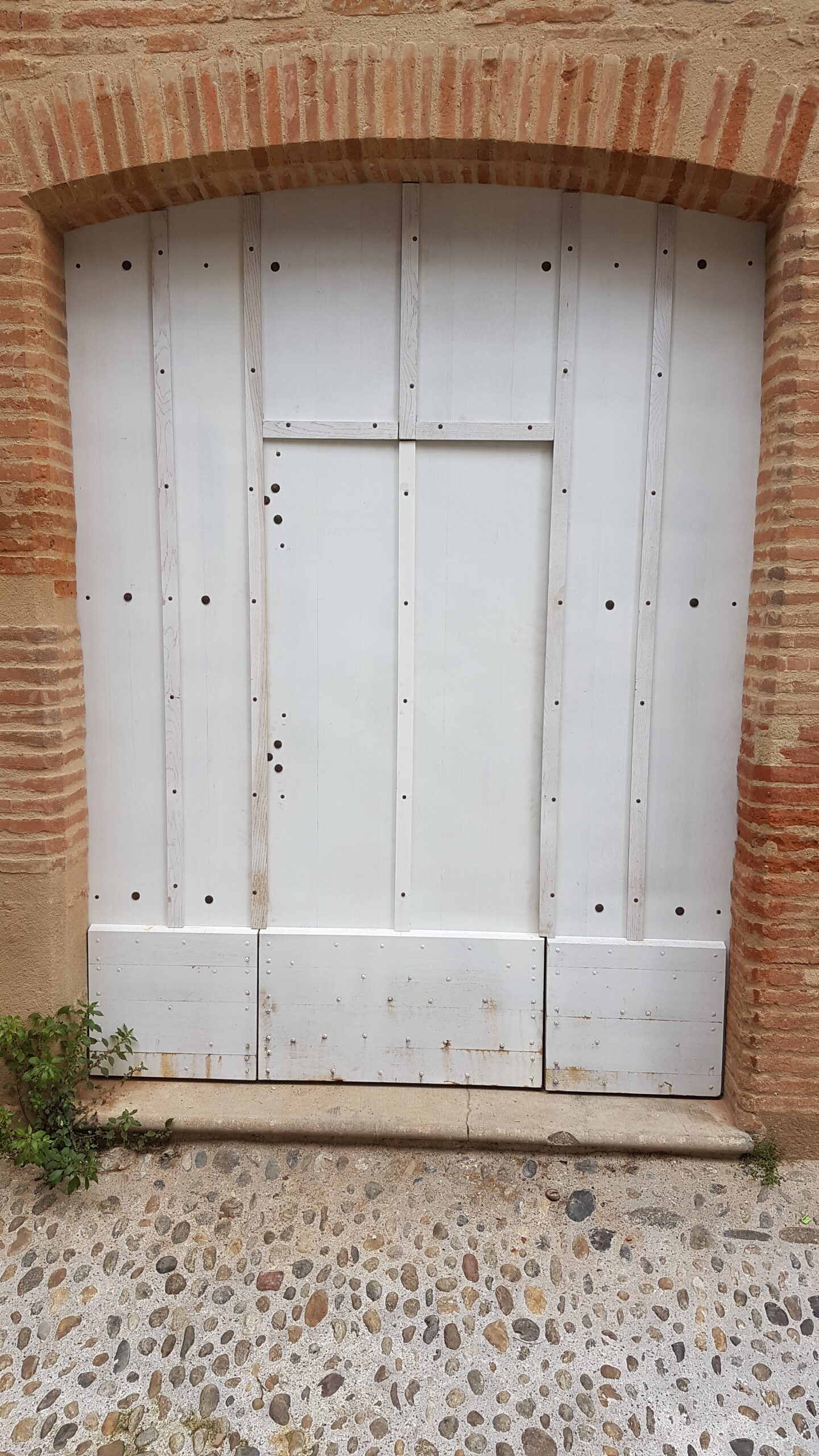 Volet extérieur bois clair artisan Toulouse