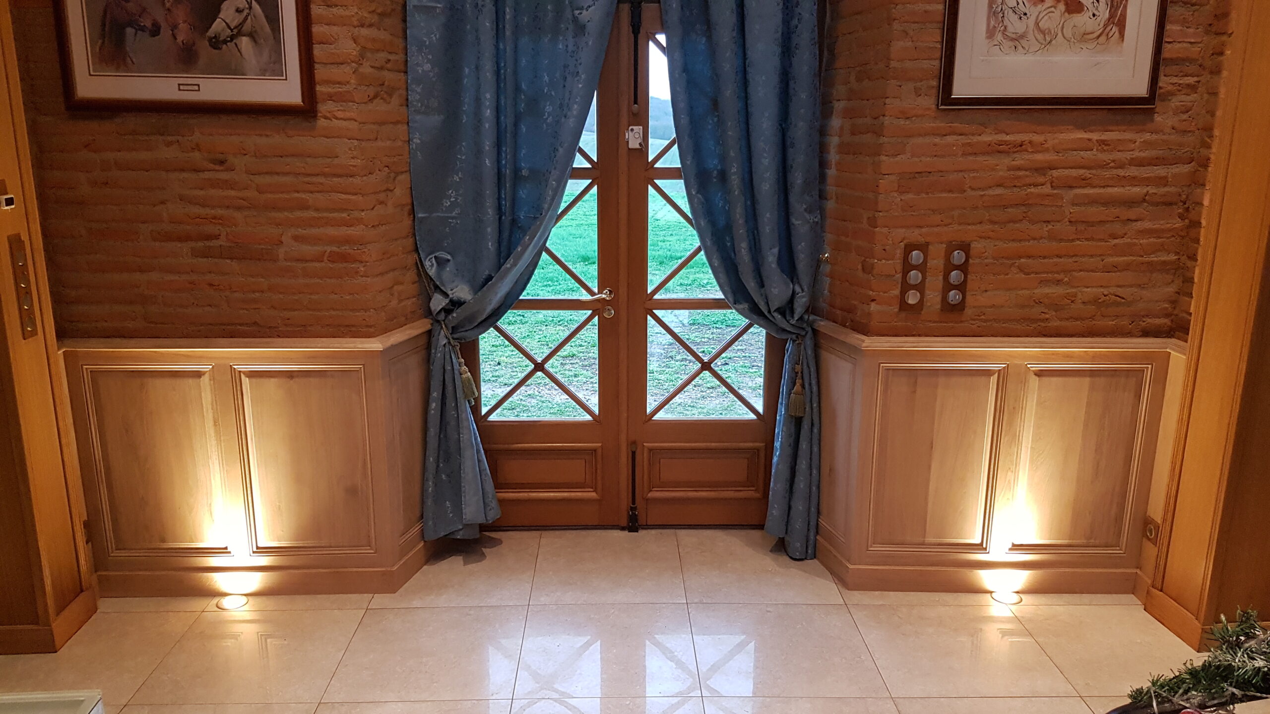 Lambris bois massif sur mesure design classique Toulouse