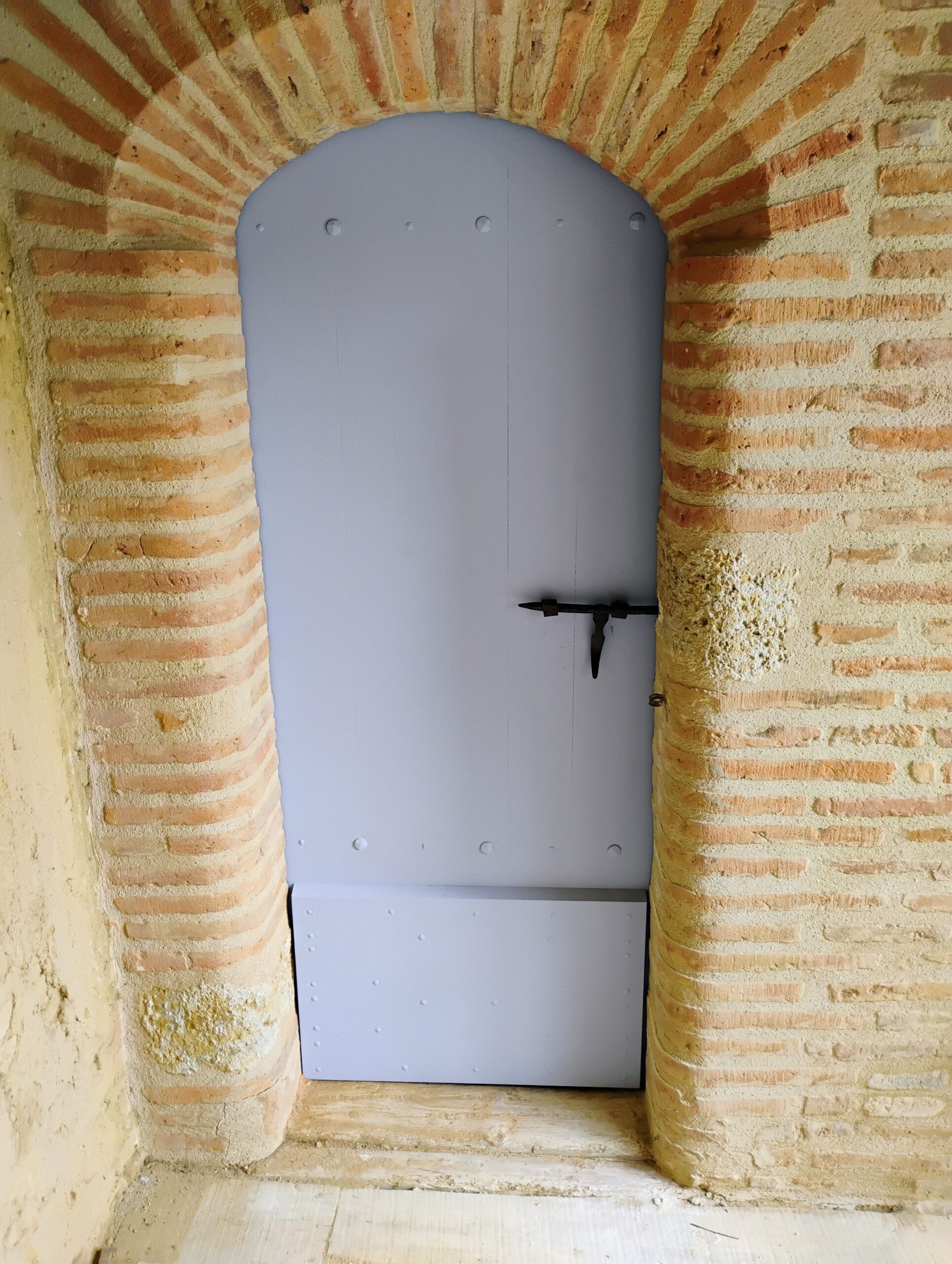 Porte cintrée bois sur mesure design rustique Toulouse